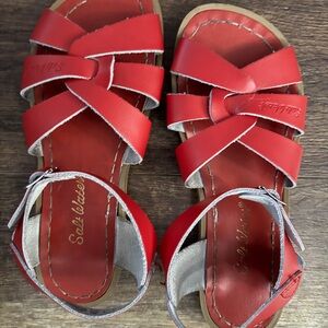 Red Salt Water Shoes